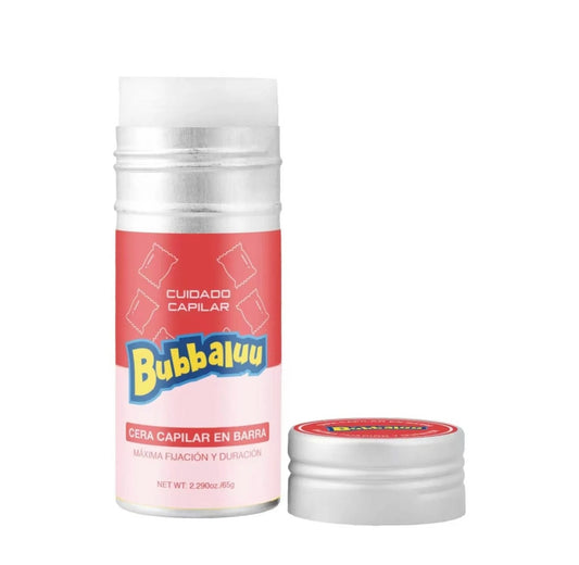 CERA CAPILAR EN BARRA BUBBALUU 65gr (FRUTILLA)