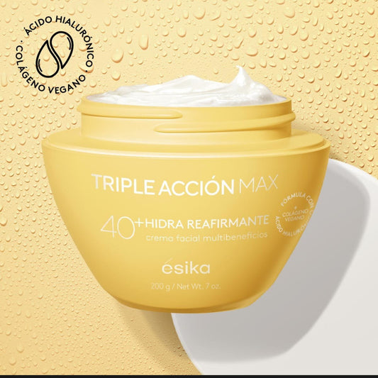 CREMA TRIPLE ACCION NUTR 40+ HIDRA REAFIRMANTE