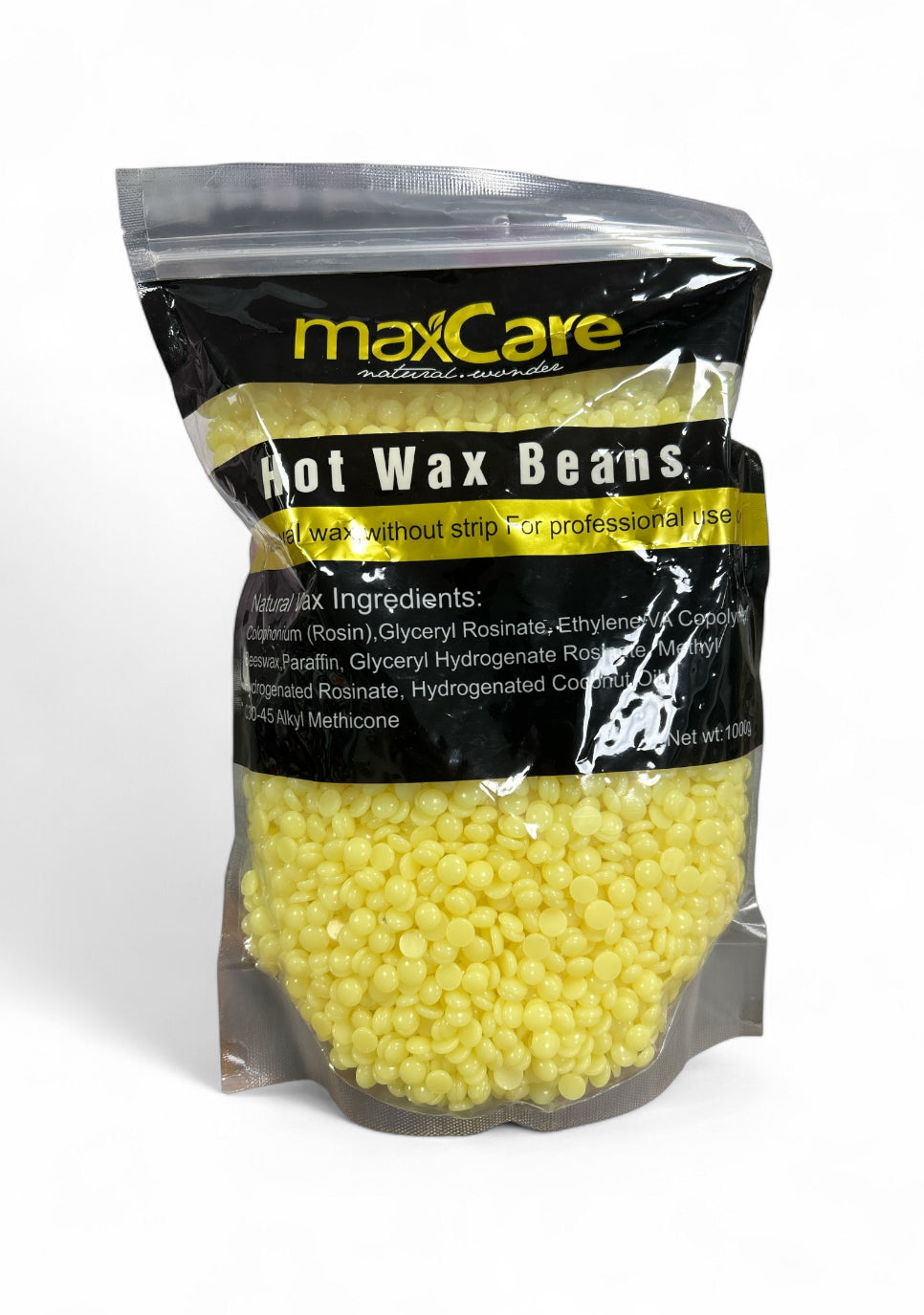 MAXCARE CERA ELASTICA DEPILATORIA 1KG (LAVANDA ALOE MIEL)