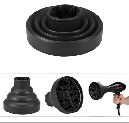 DIFUSOR SILICONA HAIRSTAR NEGRO