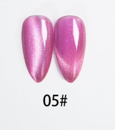 NO.05 FLASH SILVER ESMALTE OJO DE GATO SWEET COLOR 15ml