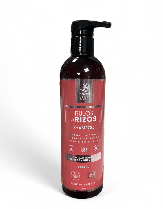 SHAMPOO RULOS Y RIZOS 500ml. MARINA VITAL