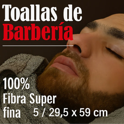 TOALLA BARBERÍA 5Pcs