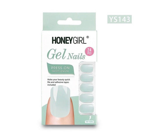 UÑAS PRESS ON YS143 HONEY GIRL 24pcs
