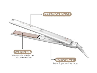 PACK GAMA SECADOR BORA + PLANCHA ELEGANCE COCONUT & ALMOND
