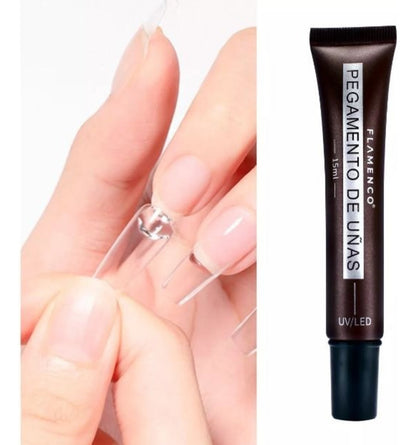 PEGAMENTO DE UÑAS SOFT GEL 15ml. 1uni.