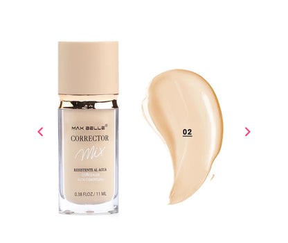 CORRECTOR LÍQUIDO 10ml MAX BELLE