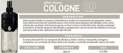 AFTER SHAVE COLOGNE 08 NISHMAN