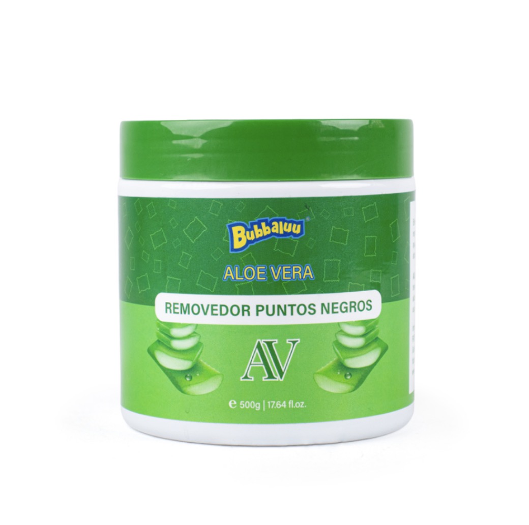 REMOVEDOR DE PUNTOS DE NEGROS (MASCARILLA) ALOE VERA BUBBALUU