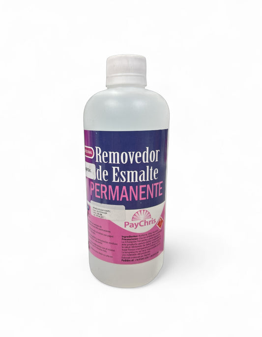REMOVEDOR DE ESMALTE PERMANENTE 500cc PAYCHRIS