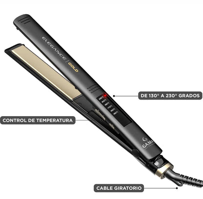 PLANCHA GAMA LED GOLD DUAL PLATEA