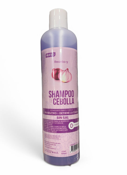 SHAMPOO DE CEBOLLA 500ml. REANIA-Y