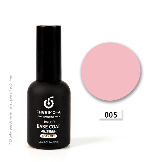 BASE COAT RUBBER MELOCOTON CHERIMOYA 005