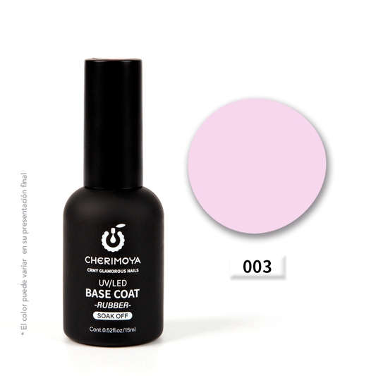 BASE COAT RUBBER LILA CHERIMOYA 003