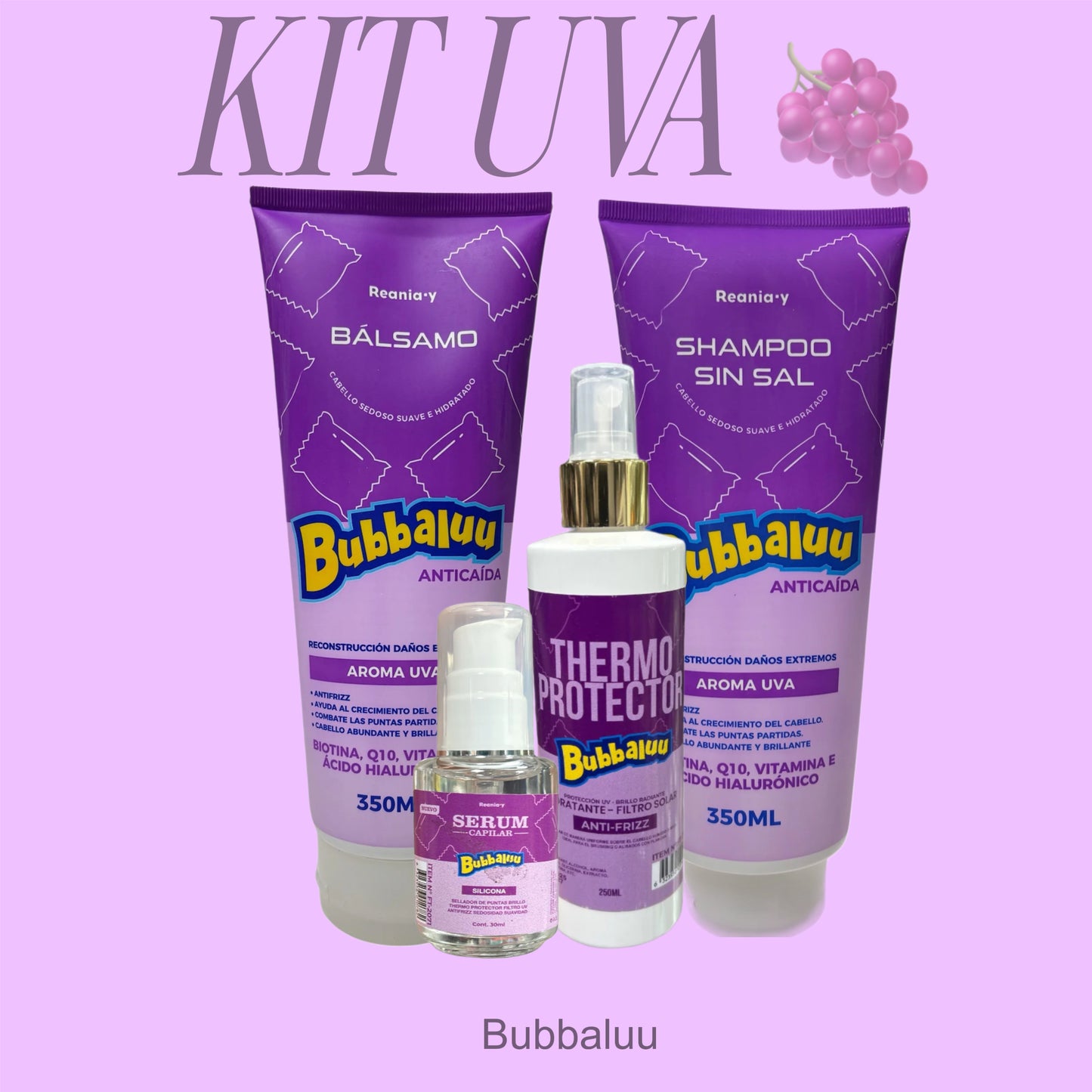 Pack bubbaluu uva