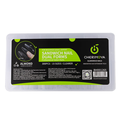 SANDWICH NAIL DUAL FORMS ALMOND