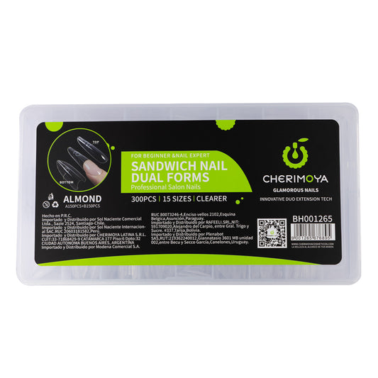 SANDWICH NAIL DUAL FORMS ALMOND