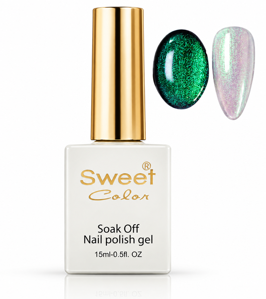 Nro 05 AURORA EFFECT GEL ESMALTE PERMANENTE SWEET COLOR 15ml