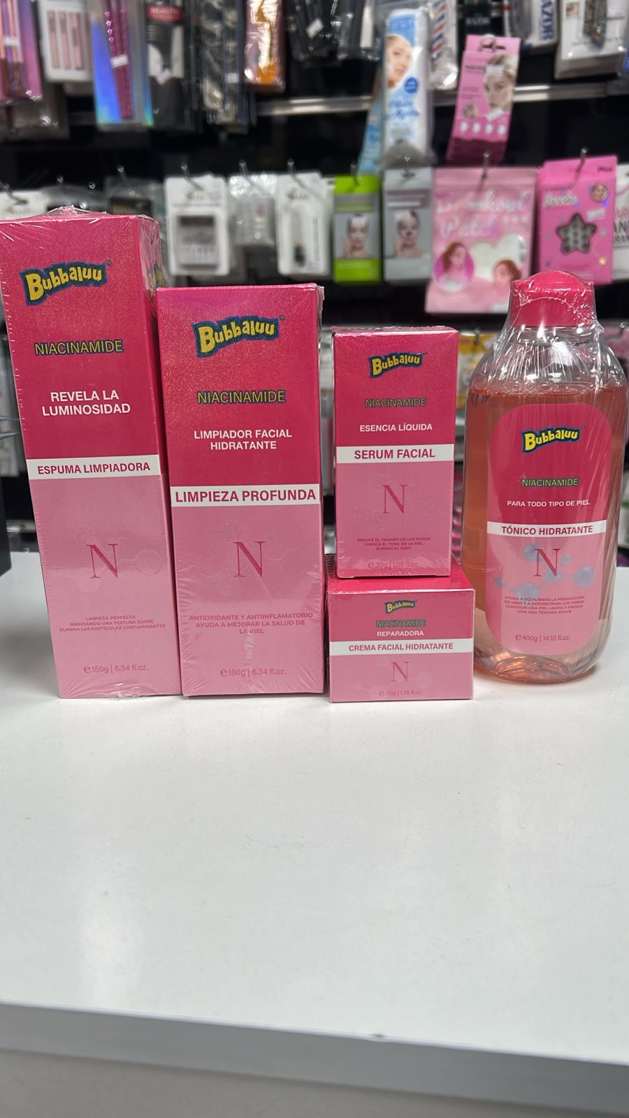 PACK NIACINAMIDA BUBBALUU DIA DE LAS MADRES