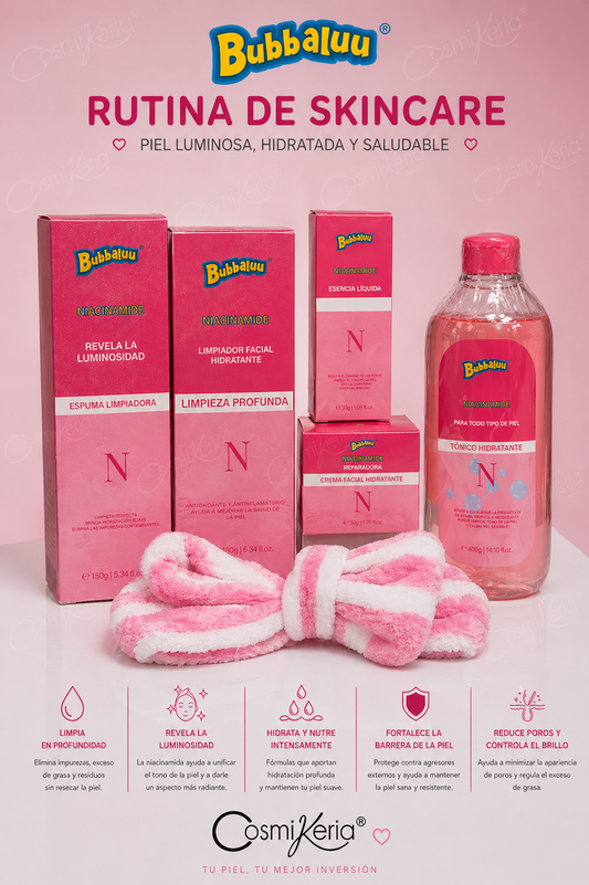 PACK NIACINAMIDA BUBBALUU DIA DE LAS MADRES