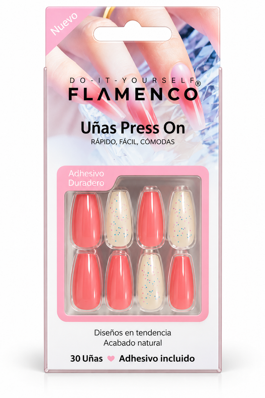 uñas press on 8550-29