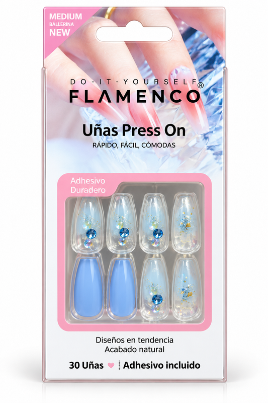 uñas press on 8550-08