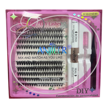 PACK PESTAÑAS 30D - 40D MIX