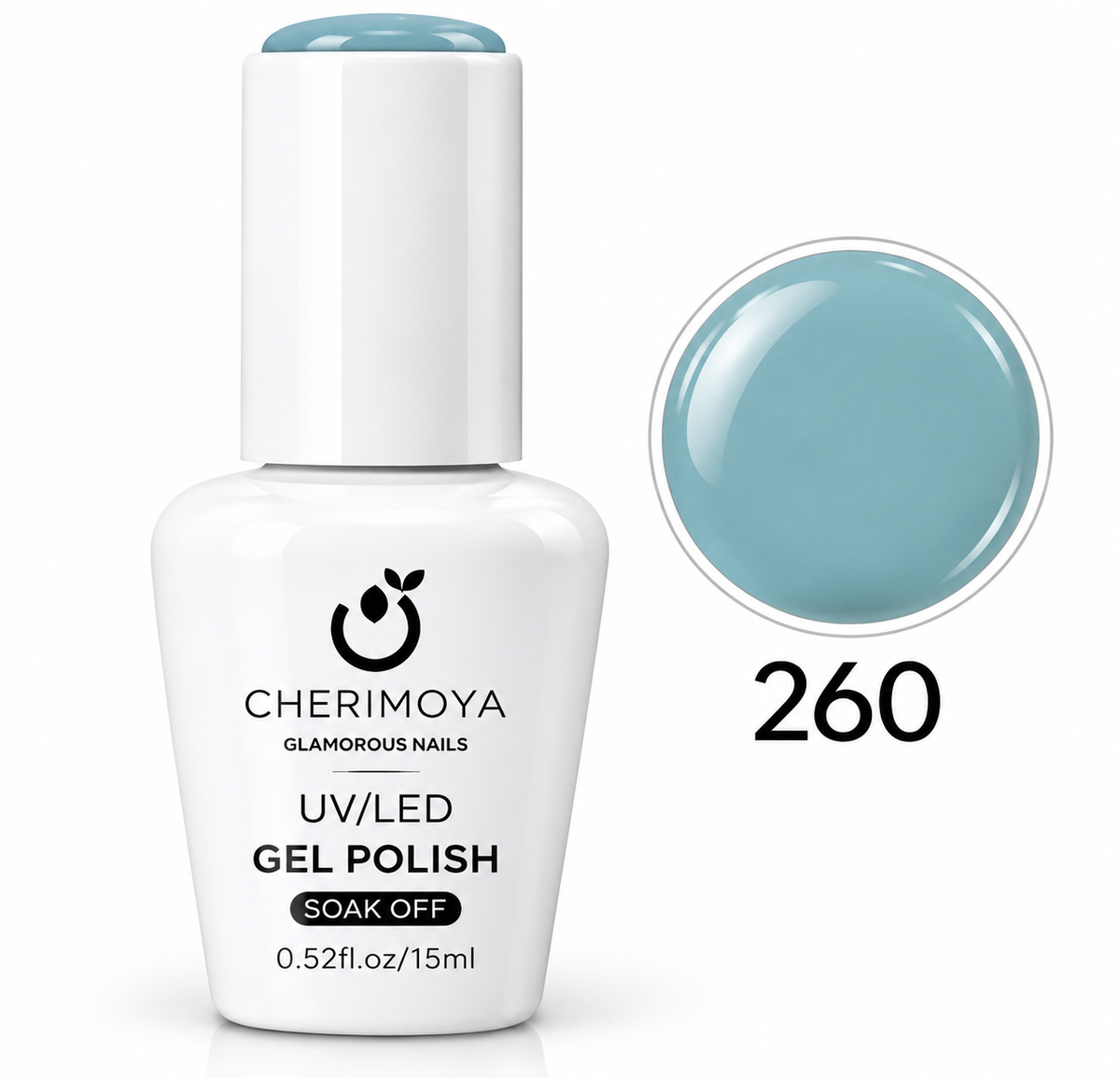 ESMALTE PERMANENTE #260 CHERIMOYA 15ml