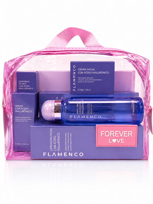 RUTINA SKINCARE ACIDO HIALURONICO FLAMENCO