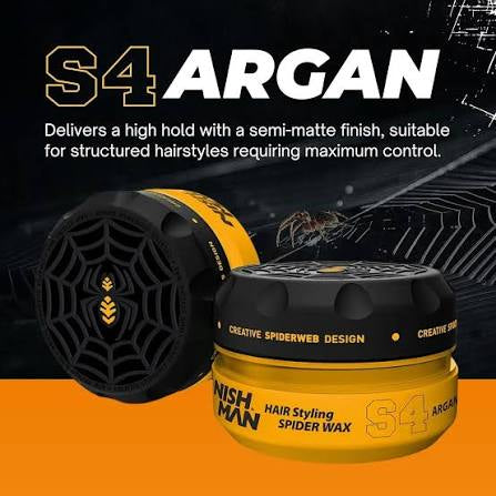 HAIR SPIDER WASH NISHMAN S4 ARGAN (cera capilar)