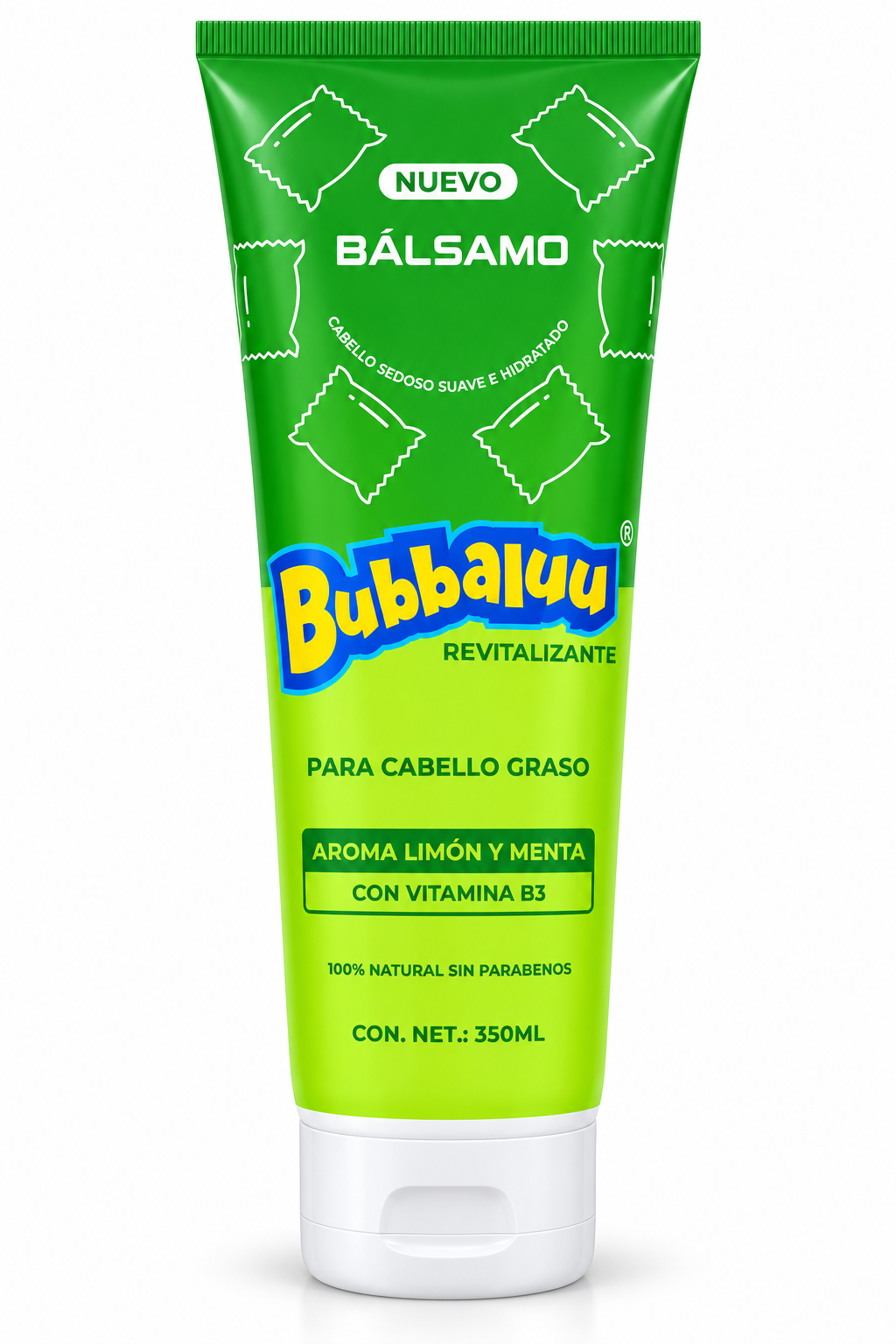 BÁLSAMO CABELLO GRASO 350ml BUBBALUU