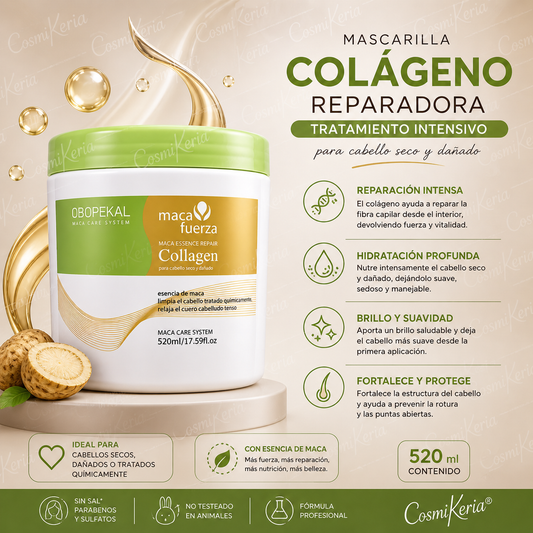 MACA FUERZA COLAGENO OBOPEKAL 520ml