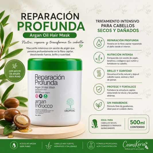 OBOPEKAL CREMA ARGAN OIL REPARACION PROFUNDA