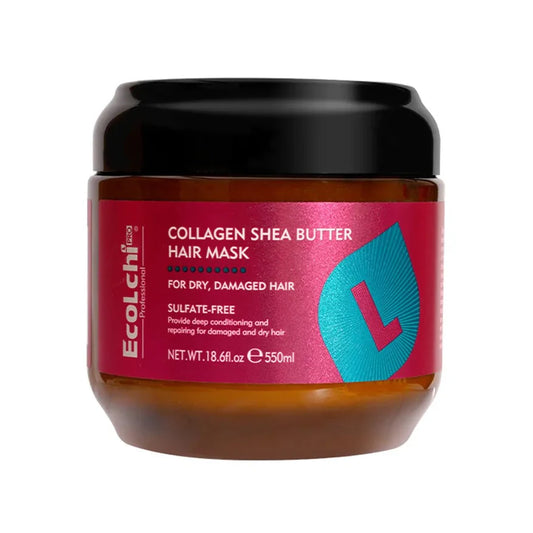 ECOLCHI PRO COLLAGEN SHEA BUTTER HAIR MASK 550 ml