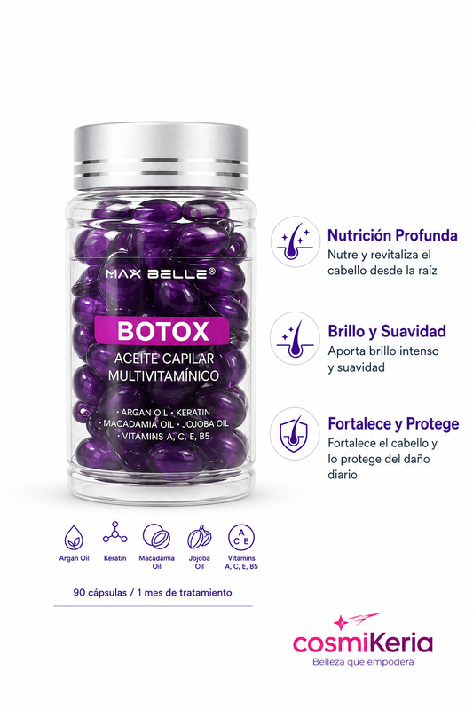 AMPOLLA CAPILAR MULTIVITAMICO 40 CÁPSULAS BOTOX
