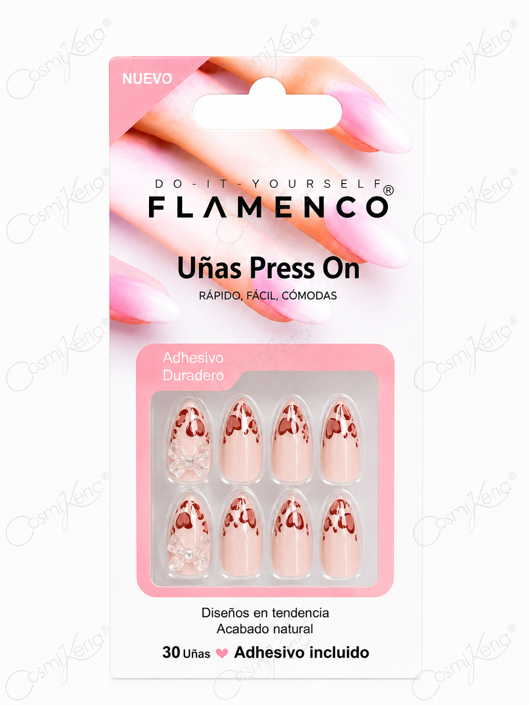 UÑAS PRESS ON 8840-91