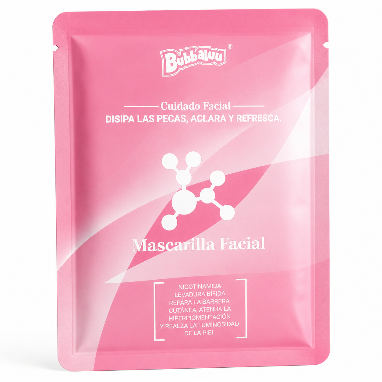 Mascarilla de nicotinamida bubbaluu