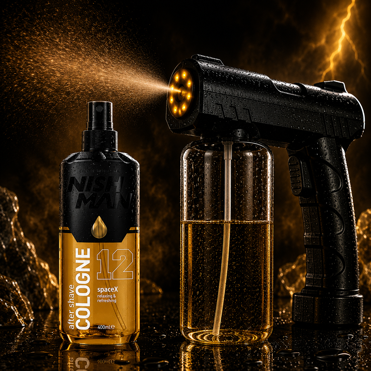 AFTER NISHMAN 12 + PISTOLA ATOMIZADORA