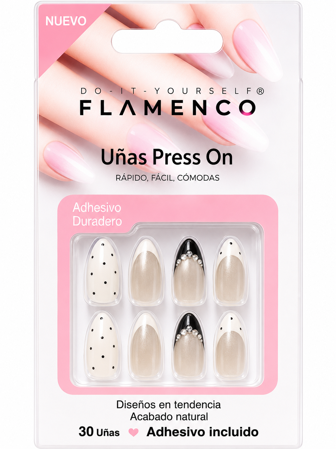 uñas press on 8840-116