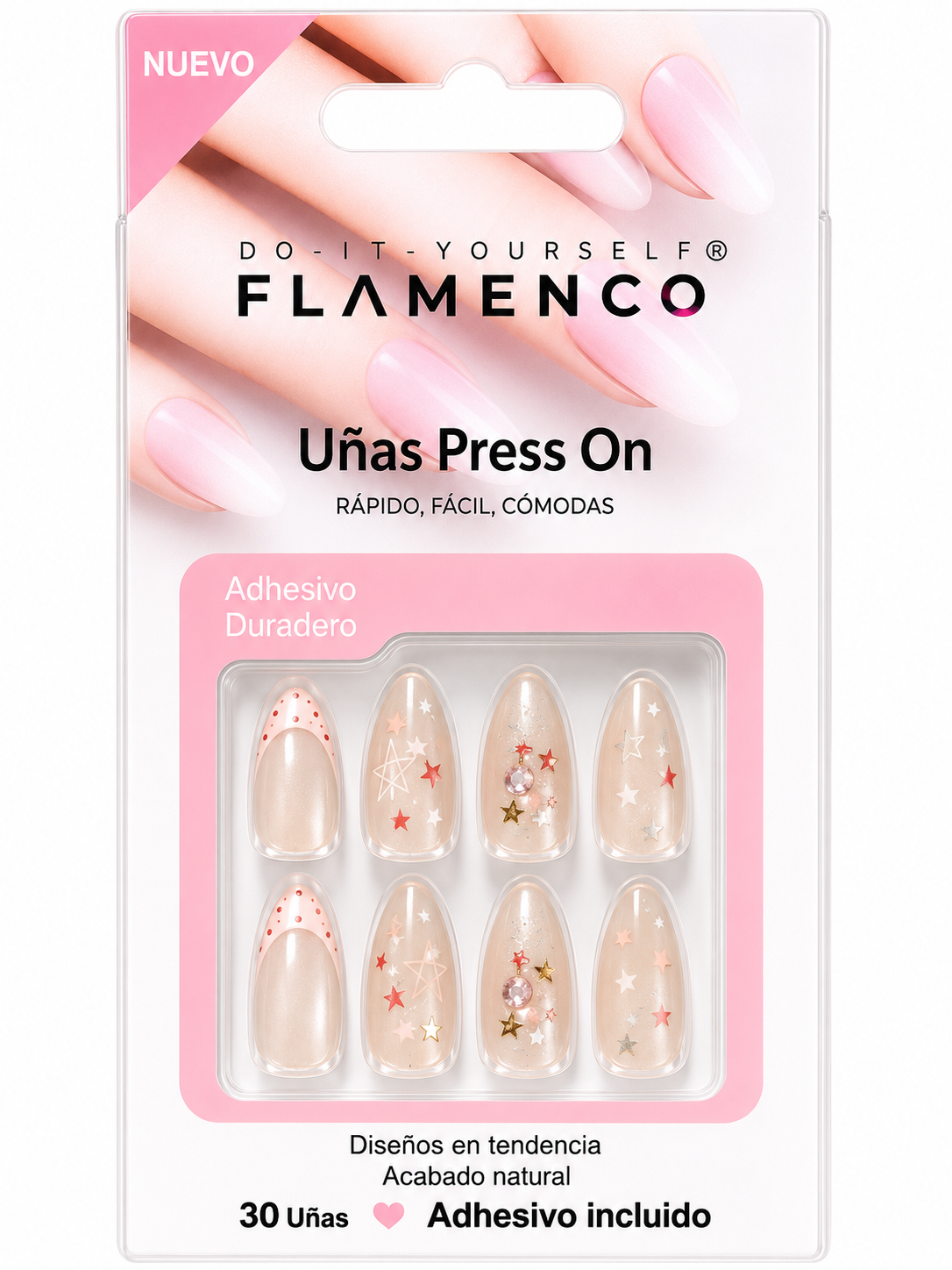 uñas press on 8840-113