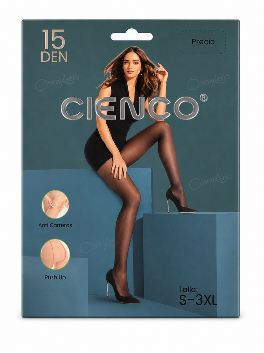 Pantys negras clasicas  S - 3xL