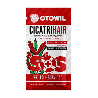 CICATRIHAIR OTOWIL SOS BRILLO Y SUAVIDAD 25 Gr OTOWIL