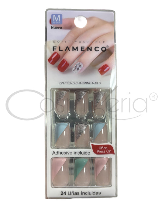 uñas press on 8800-25