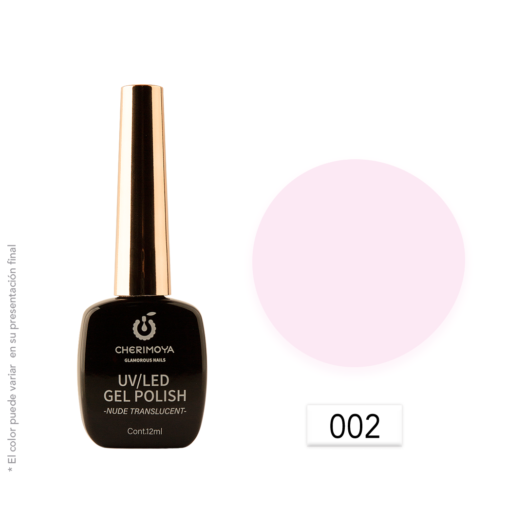 02 ESMALTE NUDE TRANSLUCIDO CHERIMOYA 12 ml