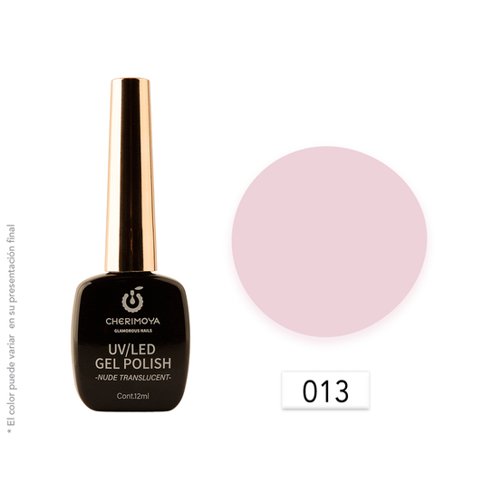 13 ESMALTE NUDE TRANSLUCIDO CHERIMOYA 12 ml
