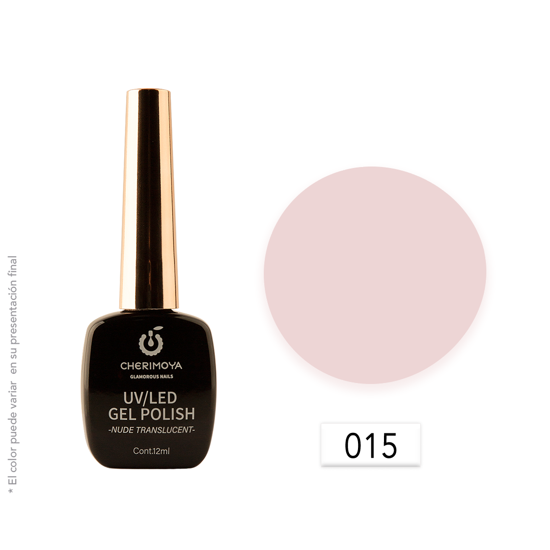 15 ESMALTE NUDE TRANSLUCIDO CHERIMOYA 12 ml