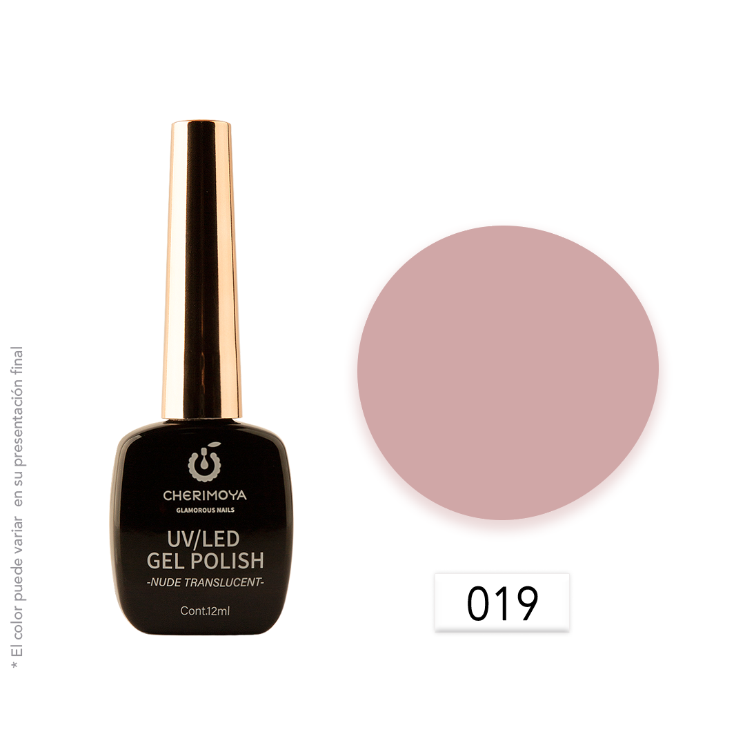19 ESMALTE NUDE TRANSLUCIDO CHERIMOYA 12 ml