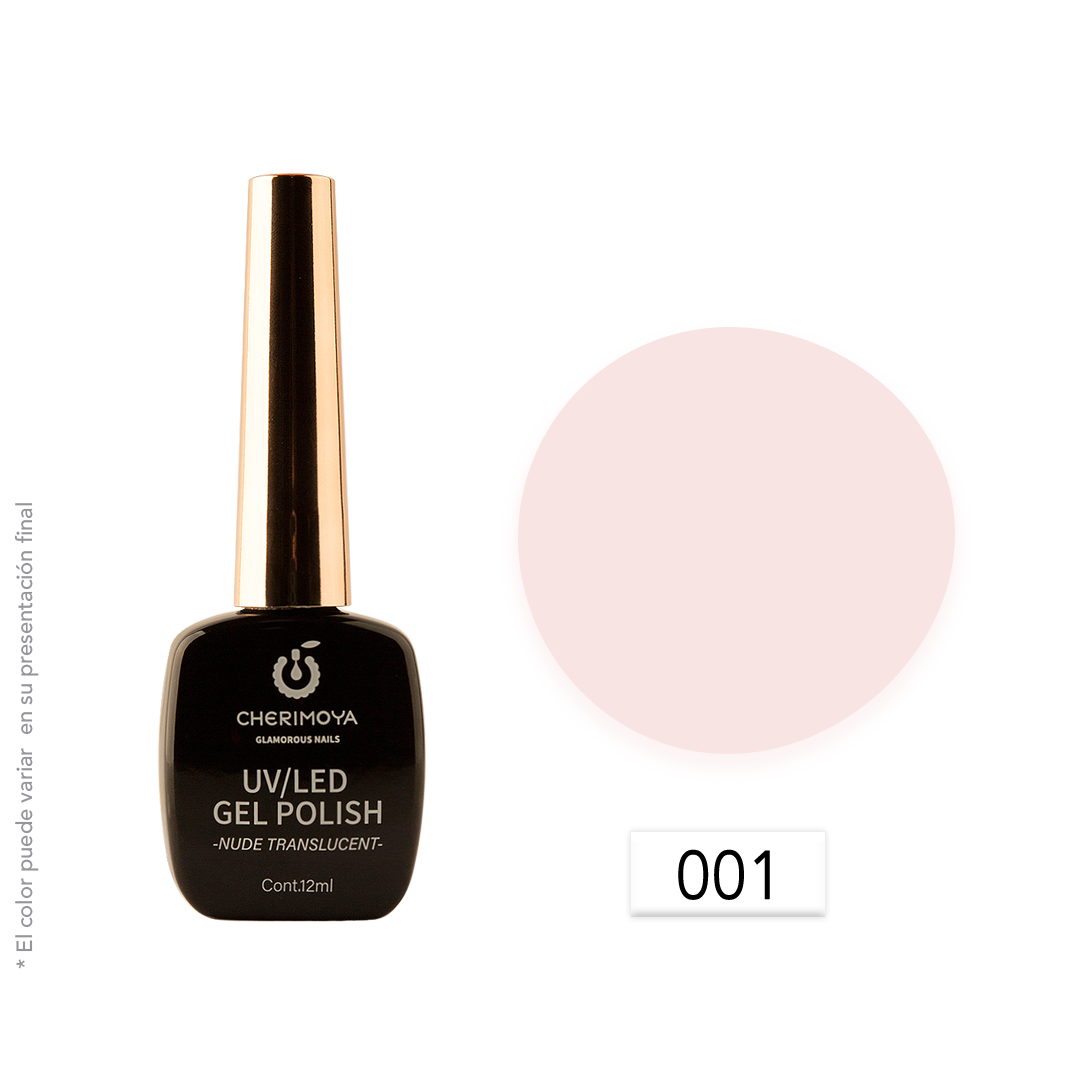 01 ESMALTE NUDE TRANSLUCIDO CHERIMOYA 12 ml