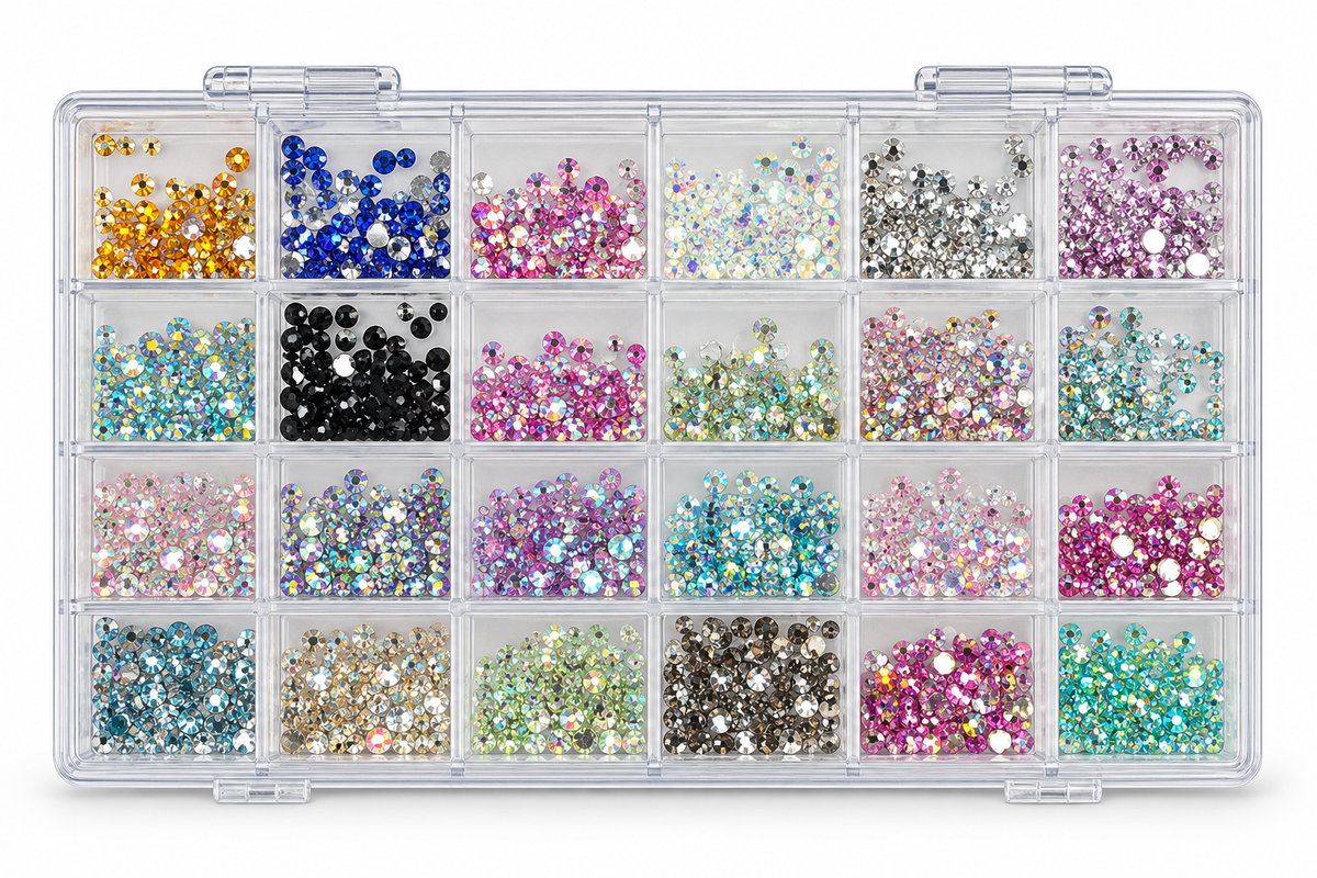 Caja de Cristales manicure