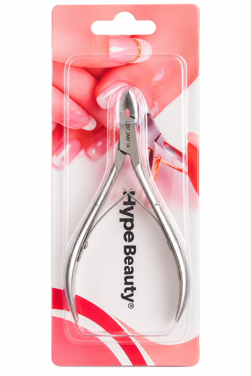CORTA CUTÍCULAS HYPEBEAUTY (ACERO PAKISTANÍ)